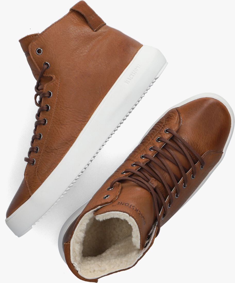 BLACKSTONE bruine blackstone hoge sneaker yg09