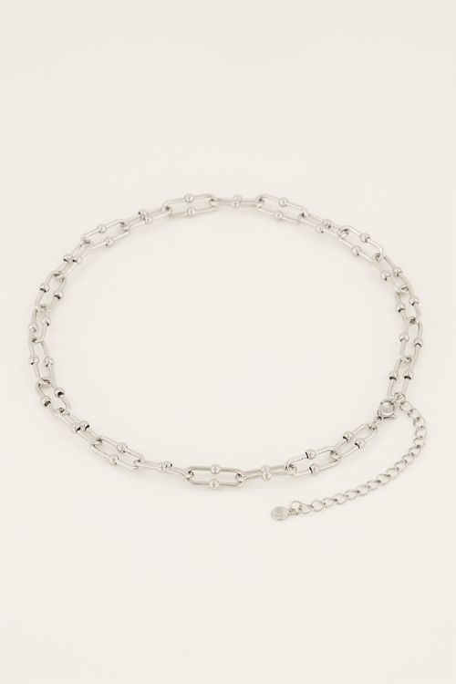Iconic schakelketting met bolletje