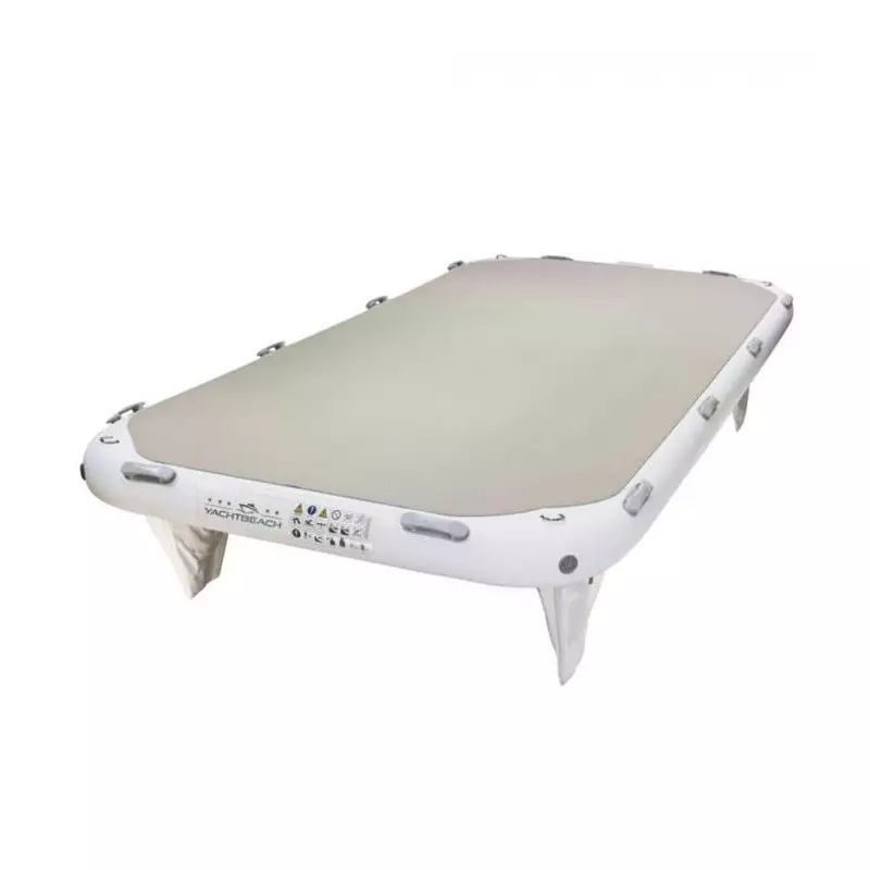 Plateforme gonflable YACHTBEAH Platform 4.1 Premium, Champagne Matt
