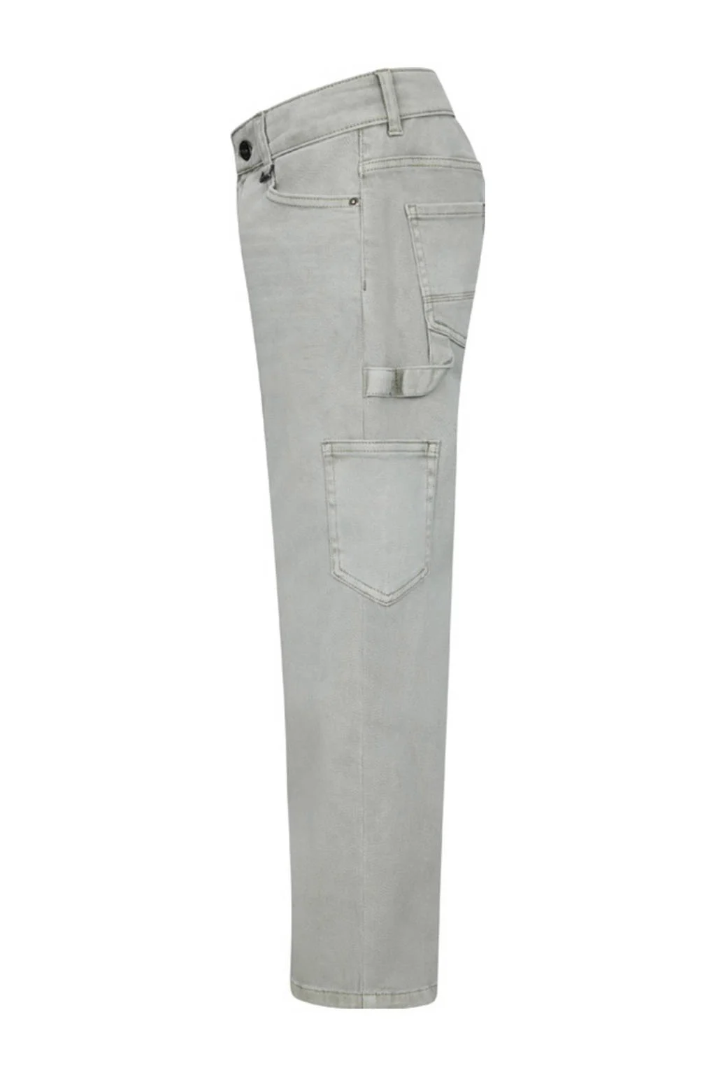 Retour Jeans loose fit straight leg jeans groen