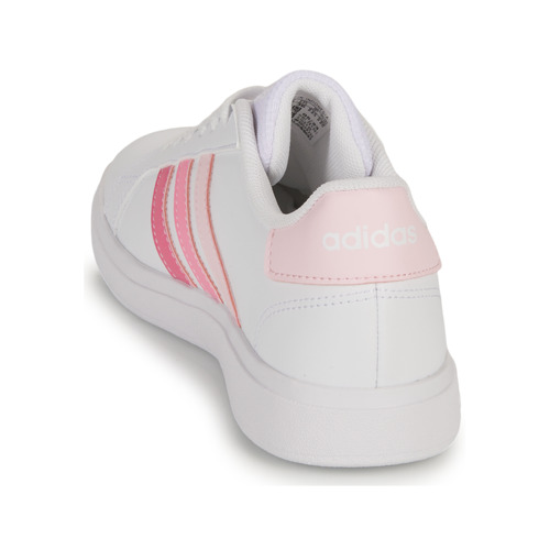 Adidas Sportswear - GRAND COURT 2.0 K - Blanc / Rose