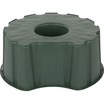 Voet regenton conisch groen 510L