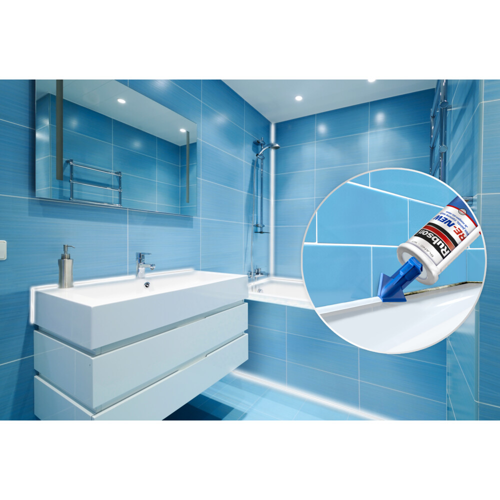 Rubson Siliconenkit Wit280 ml
