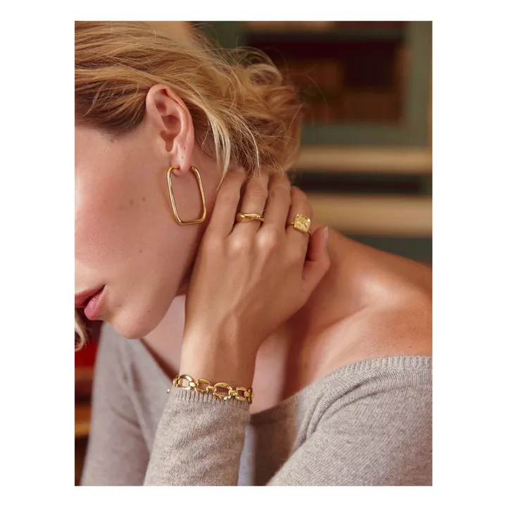 Louise Damas Bracelet Maille Georgia | Doré