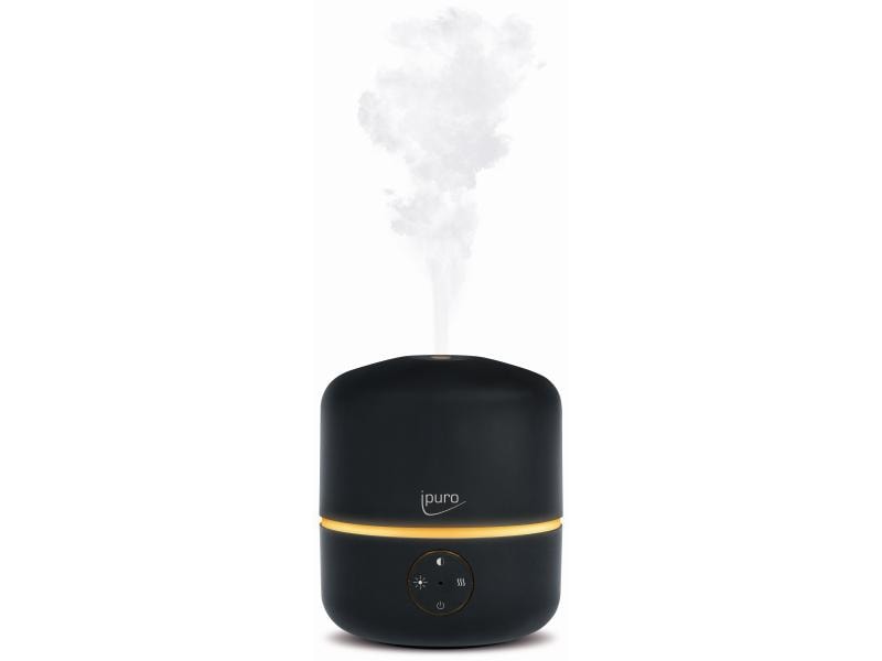 ipuro Aromavernebler Air Sonic Good Mood Schwarz Duftverdampfer mit Fernbedienung