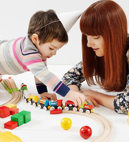 BRIO MY FIRST Zugschiene - 18 Teile - Bunt 33727