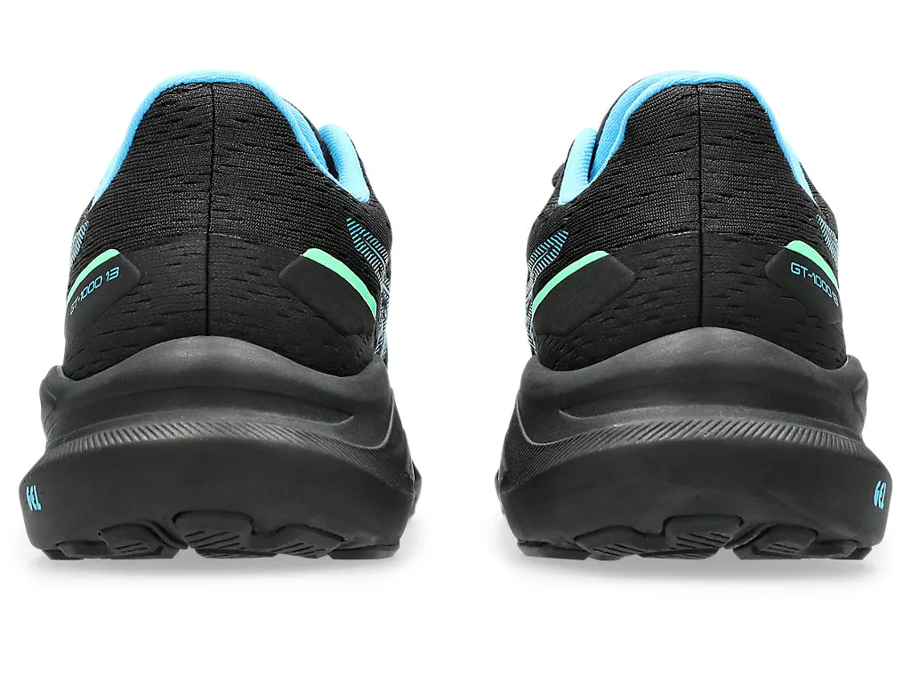 Asics Gt-1000 13 Gs Black/Digital Aqua