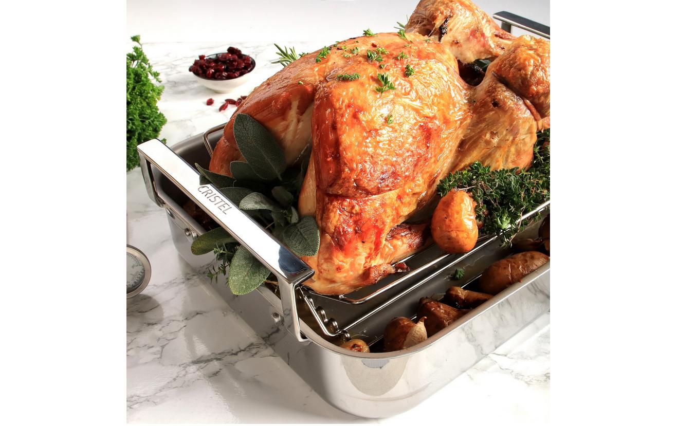 Auflaufform Roaster Silber<br>Silberne Ofenform