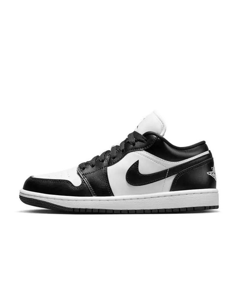Chaussures Nike Air Jordan 1 Low Blanc & Noir pour femme