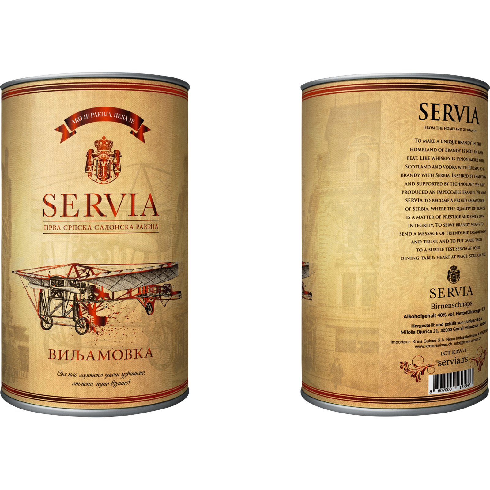 Servia Viljamovka Williams 70 cl