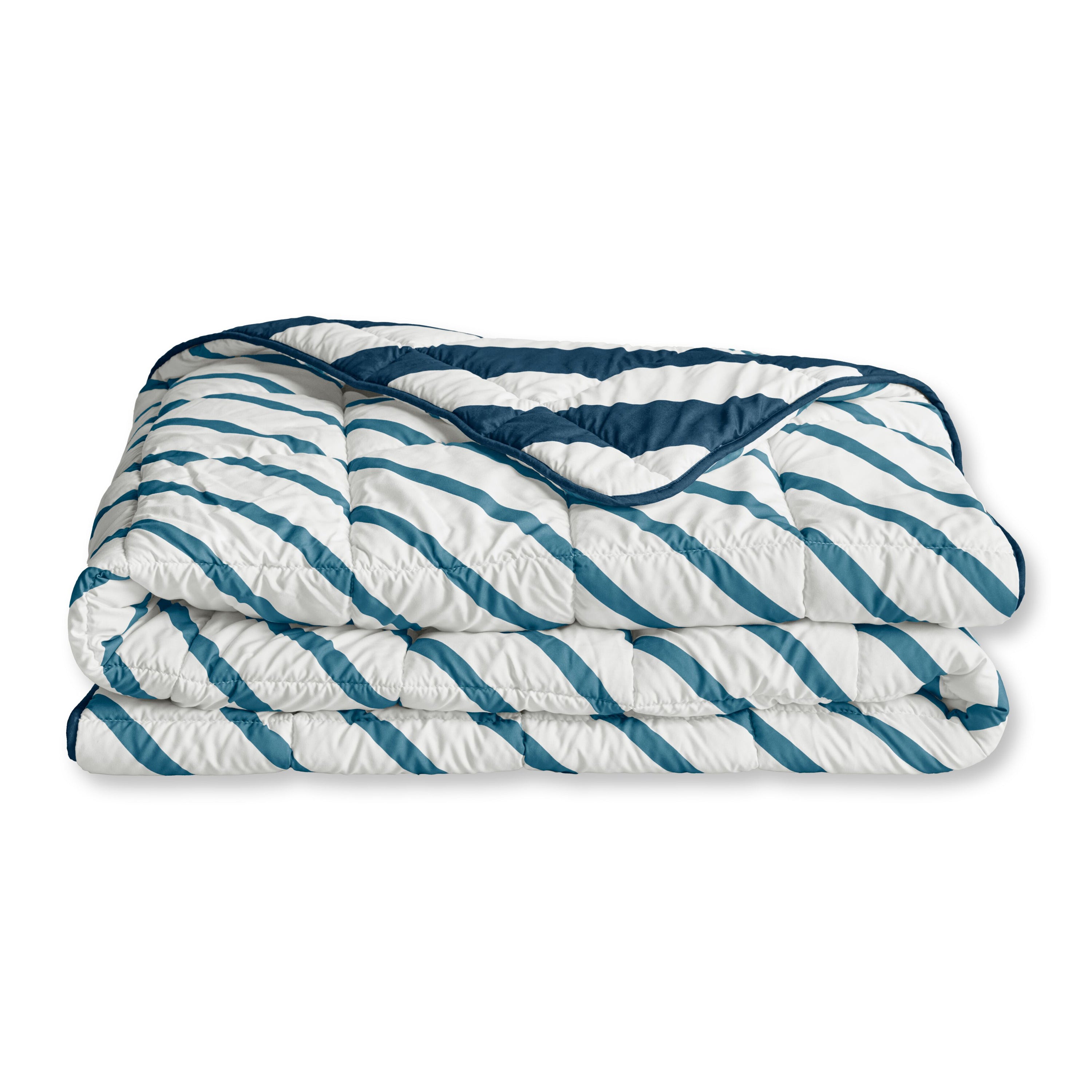 Ambiante Wasbaar Dekbed 140 x 200 cm - Mares Blue