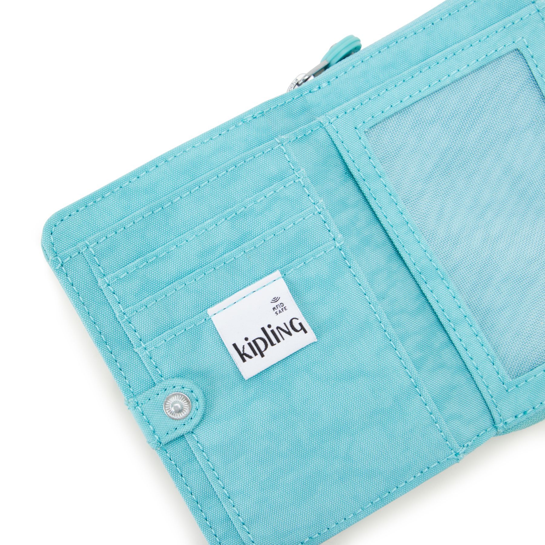MONEY LOVE Portefeuille Moyen RFID - Deepest Aqua