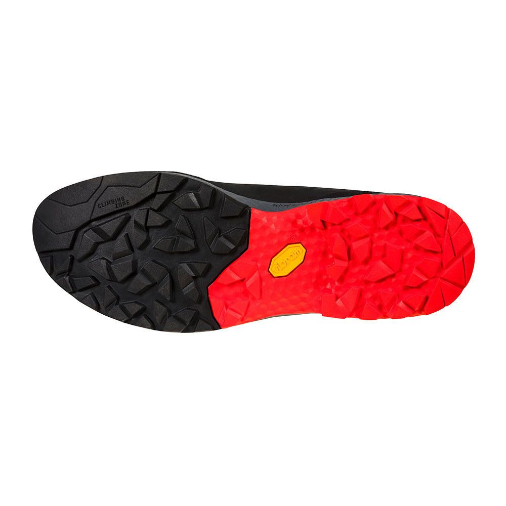 La Sportiva TX GUIDE LEATHER - Chaussures d'approche Homme carbon/yellow