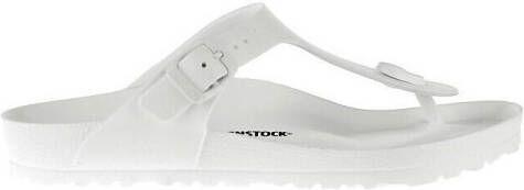 Birkenstock Witte Gizeh EVA Sandalen met brede pasvorm Wit