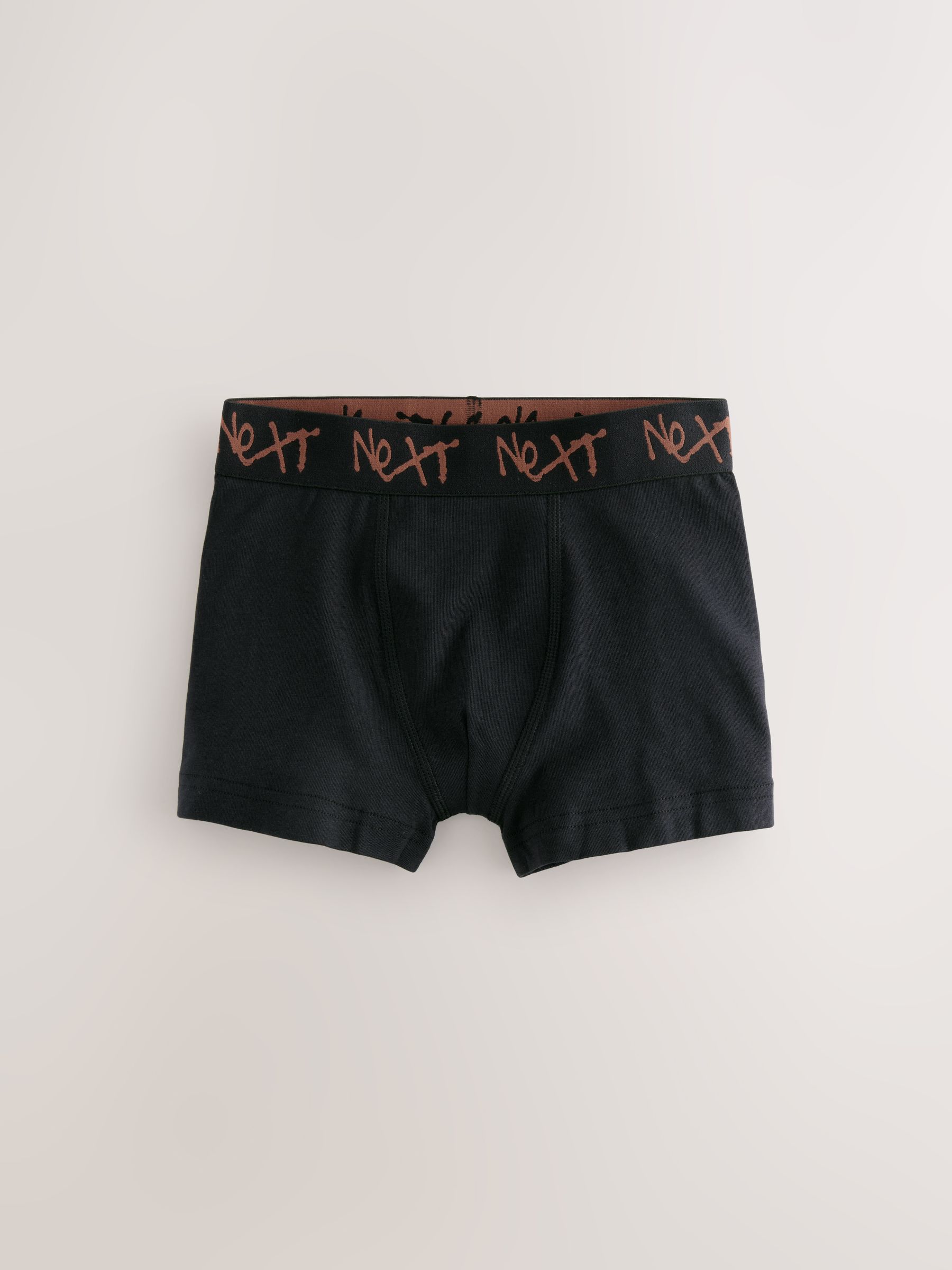 Zwart met graffiti Next tailleband - Verpakking van 5 trunks (1,5-16jr)