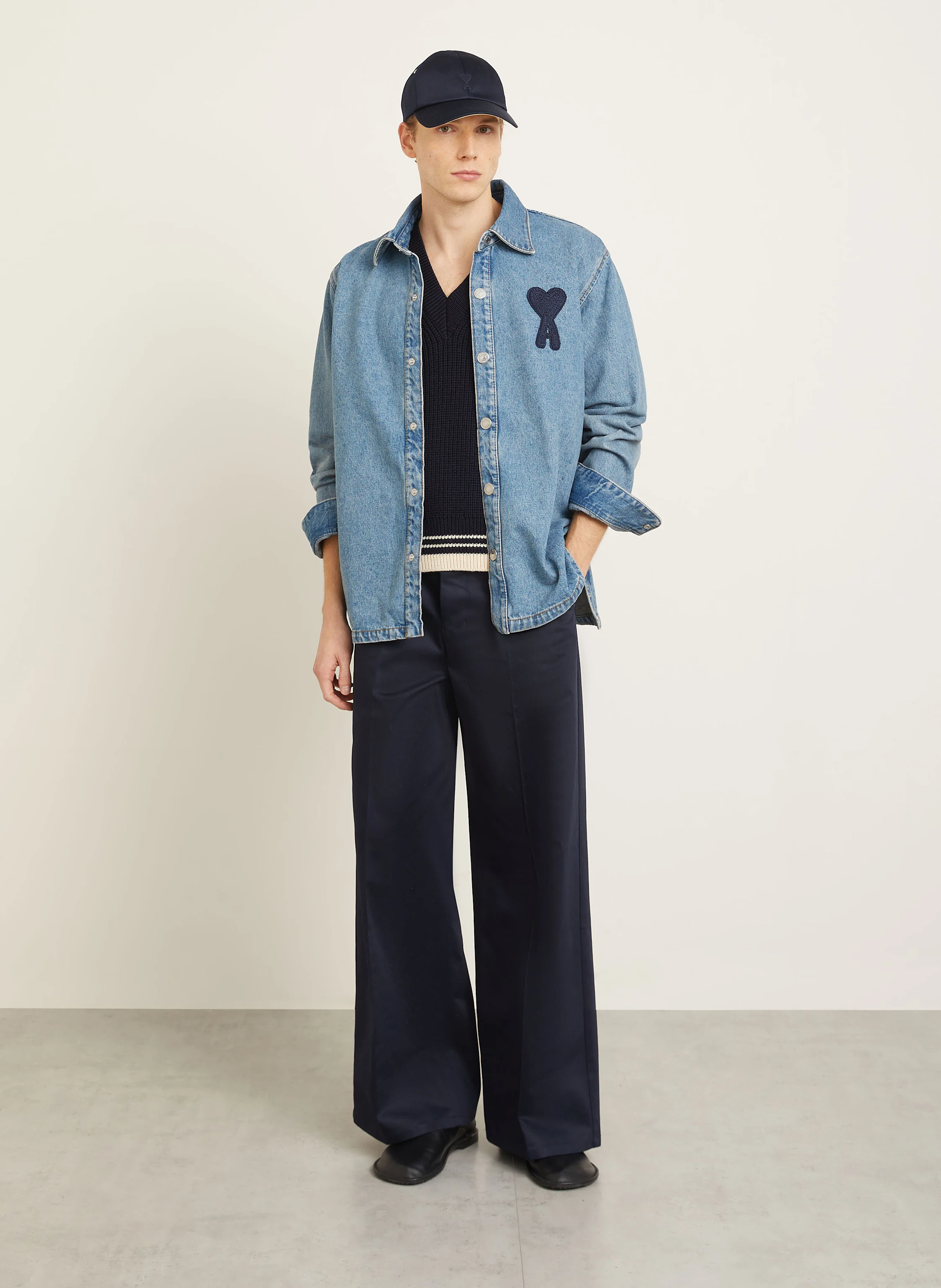 AMI PARIS Jeans-Overshirt