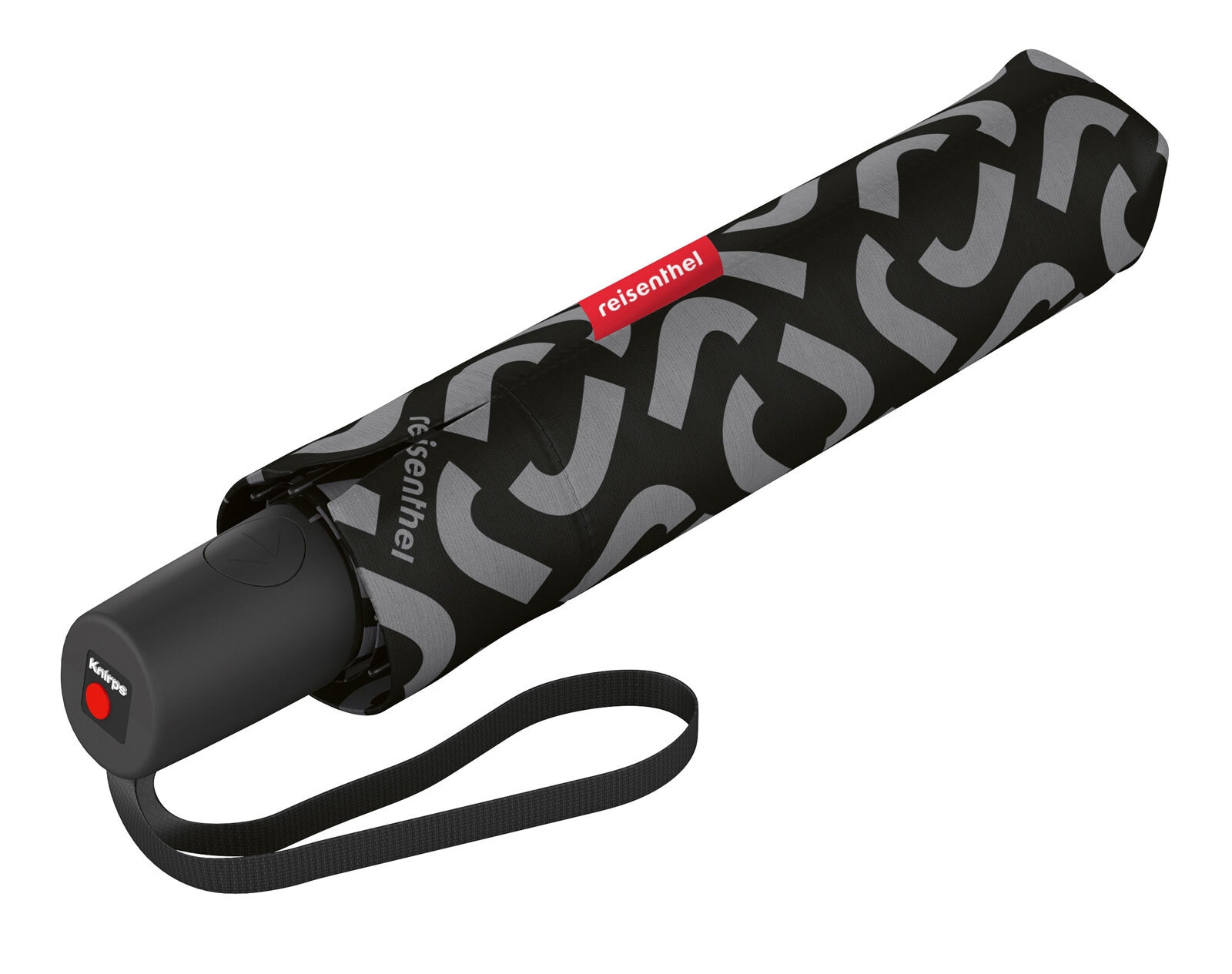 reisenthel Regenschirm UMBRELLA POCKET Duomatic Signature grey/black