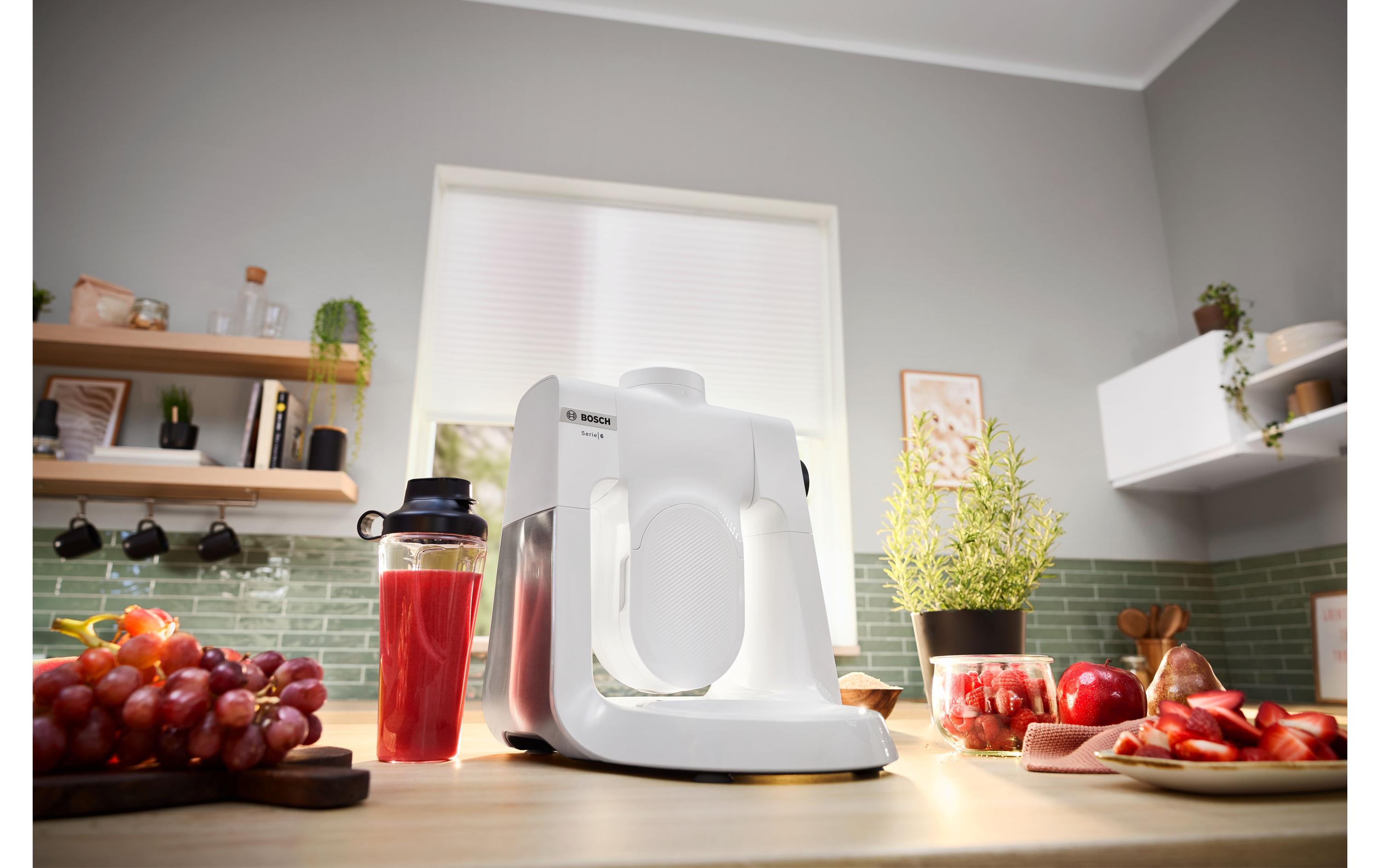 Küchenmaschine Serie 6 MUMS6EW22 Edelstahl/Weiss<br>Multifunktionales Küchengerät