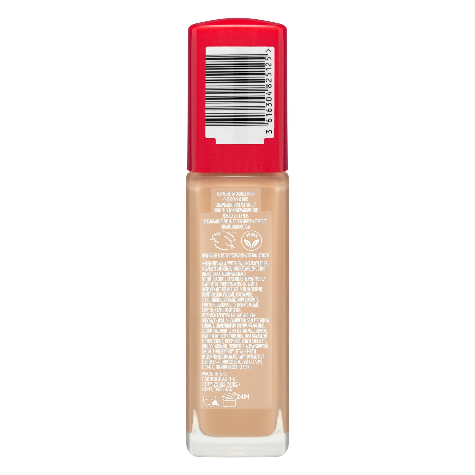 Fond de teint fluide Lasting Finish Rimmel London 203 True beige