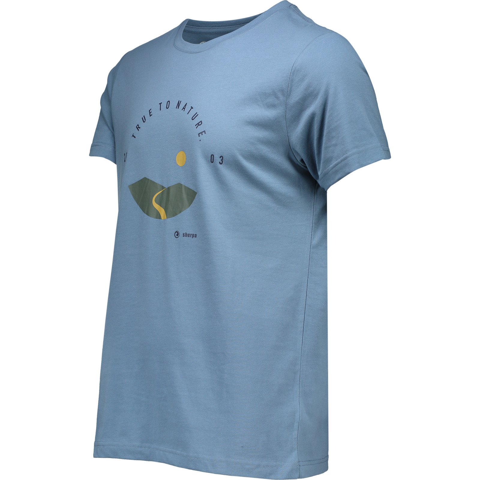 Sherpa Herren-T-Shirt Chenmo graphic M, hellgrün