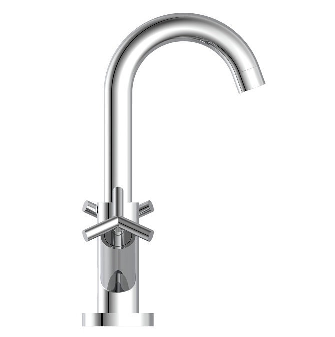 Schutte ELIOT tweegreepskraan wastafel, chroom