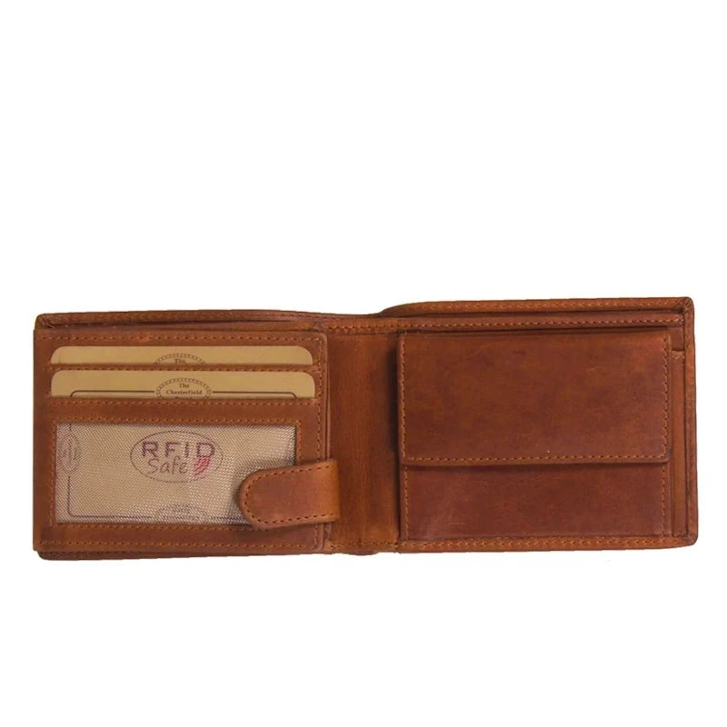 Chesterfield Brand Billfold Marvin Cognac