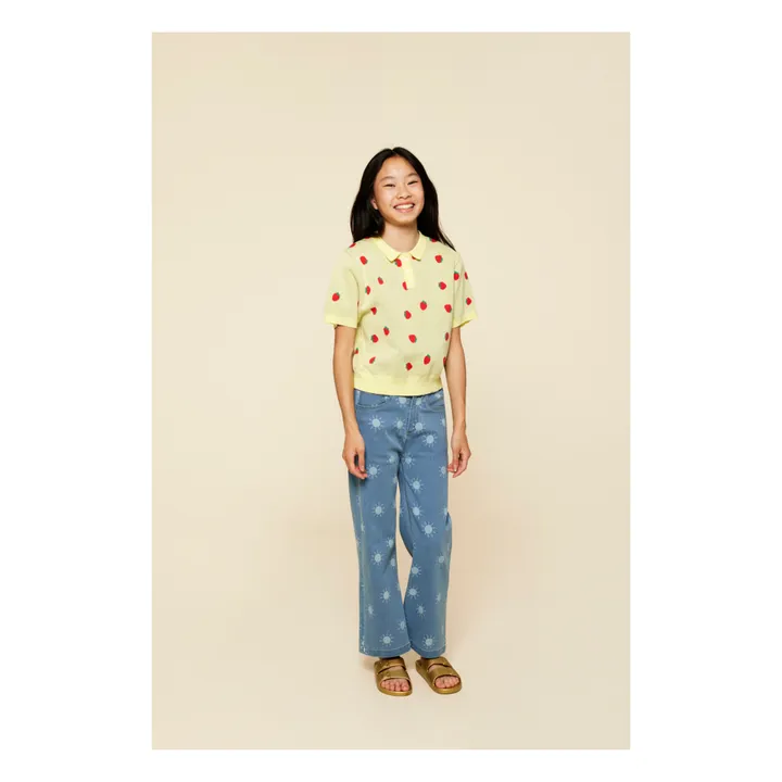 A Monday in Copenhagen Polo Maille Carrie | Jaune