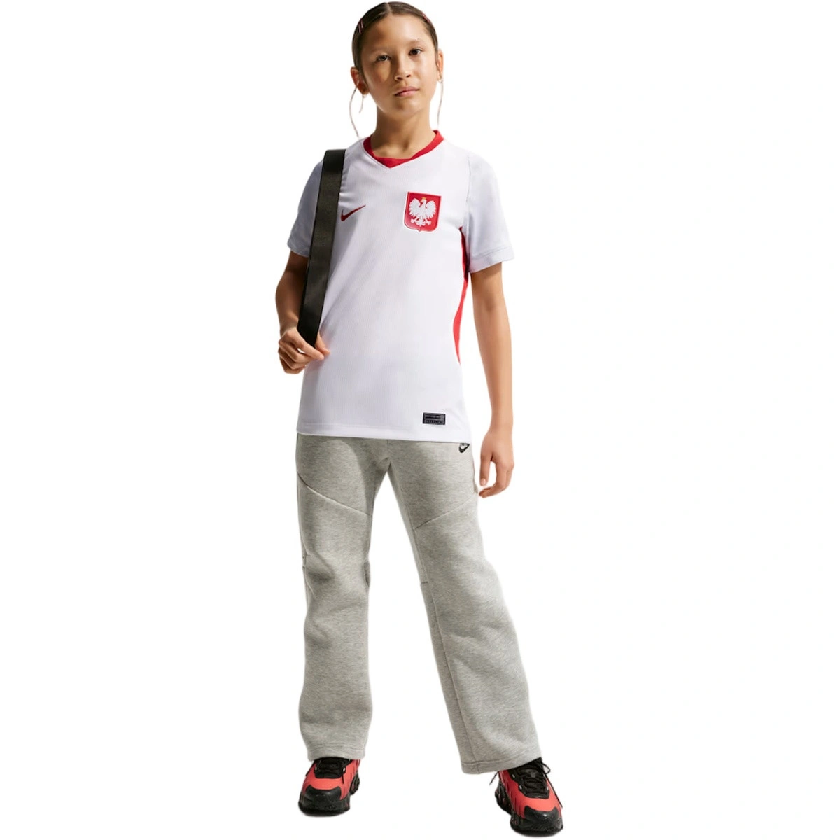 Camisola Nike Polónia Primeiro equipamento Mundial 2026 Criança