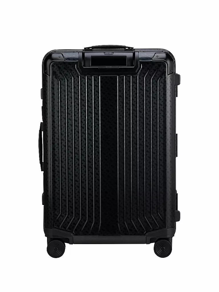 SAMSONITE Trolley BOSS SPINNER 69cm graphite monogram schwarz