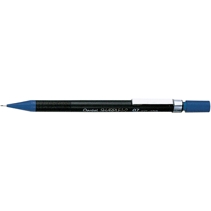 Pentel Druckbleistift Sharplet-2, A127-C, 0.7 mm, HB, blau/schwarz