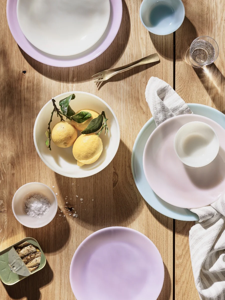 Lucie Kaas  Milk middagstallerken, lavender - Ø25,5 cm.