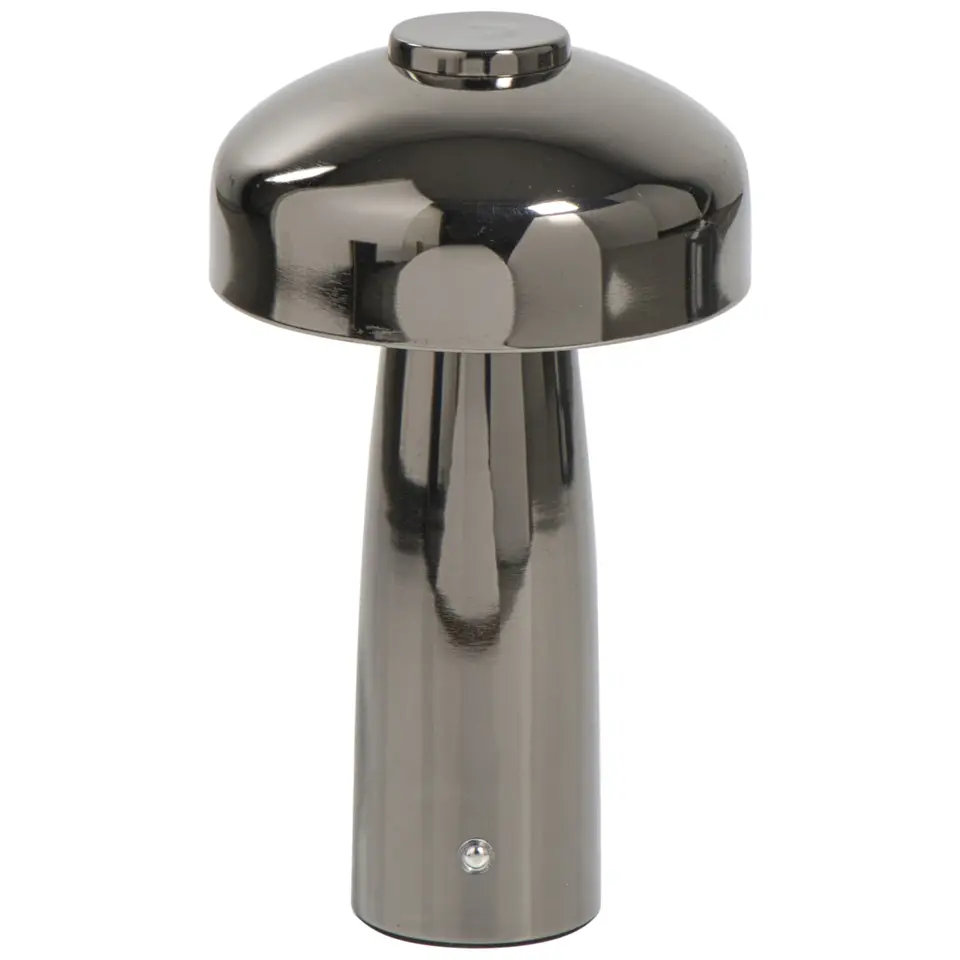 Tafellamp Tinn antraciet USB - 25,5x15x15 cm