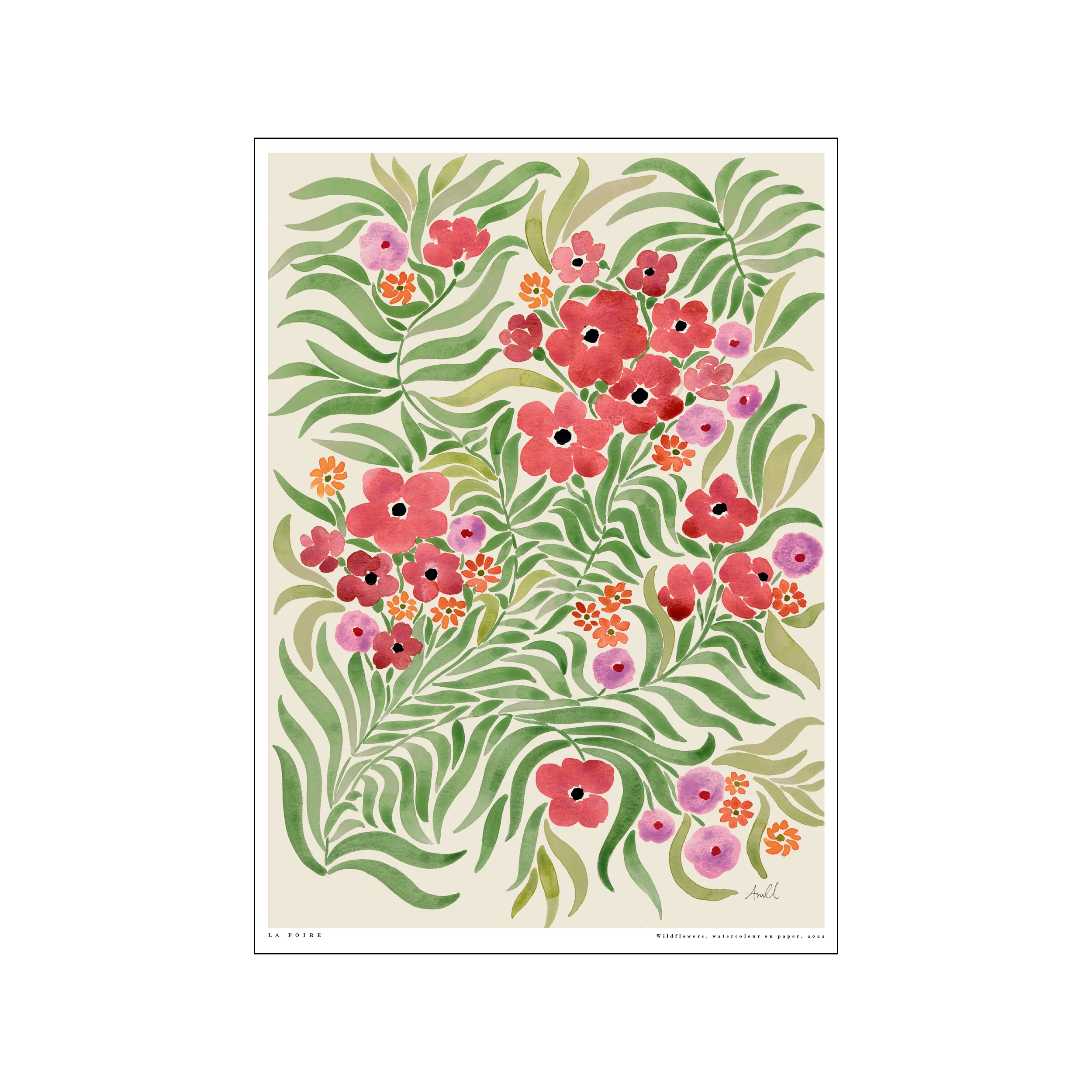 Poster & Frame  Wildflowers plakat