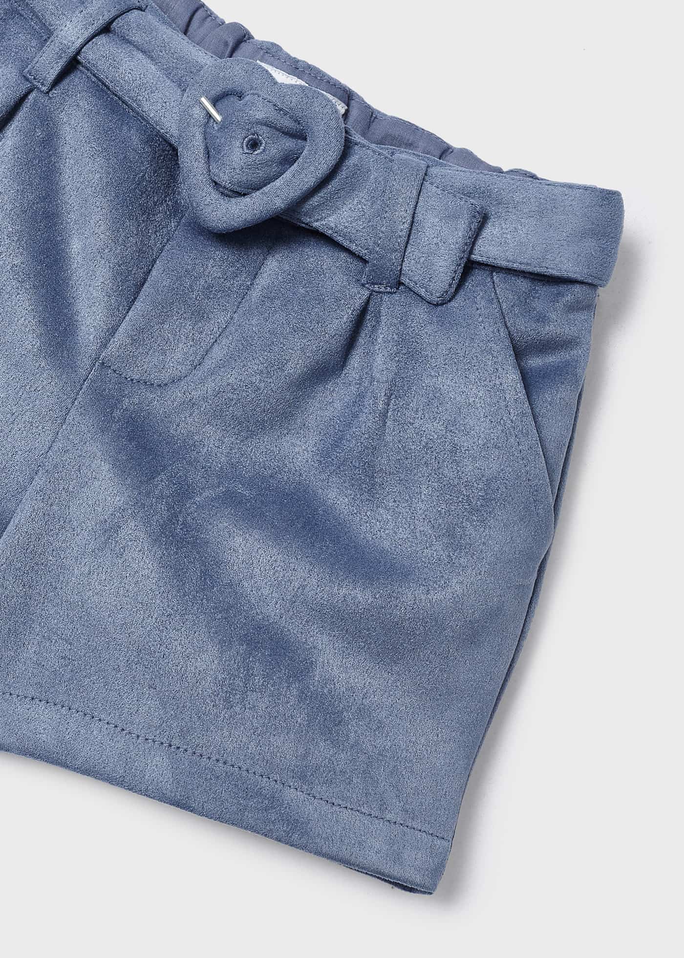 shorts de camurça para meninas