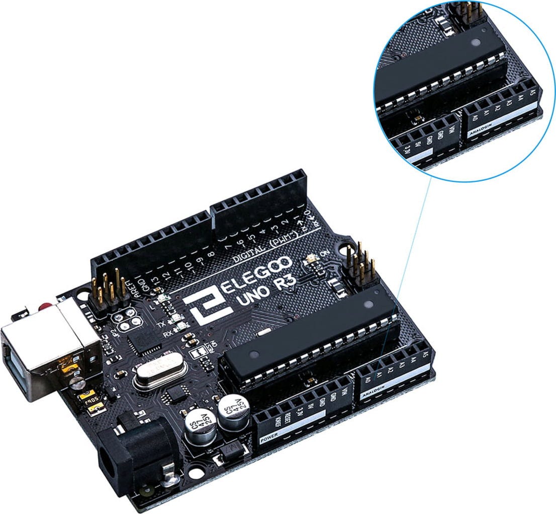 Elegoo  UNO R3 Controller Board    Der ideale Einstieg in die Welt des Programmierens