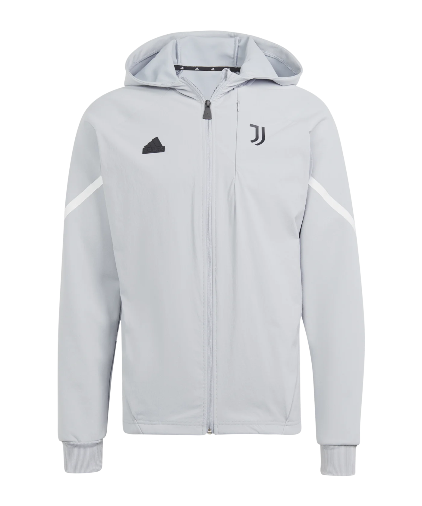 adidas Juventus Turin D4GMD Kapuzenjacke Grau
