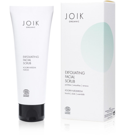Joik Exfoliating facial scrub organic (75 ml)