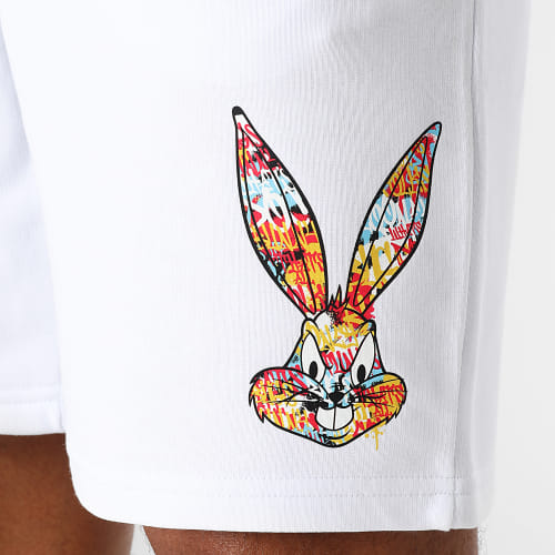 Short Jogging Bugs Bunny Graff Blanc