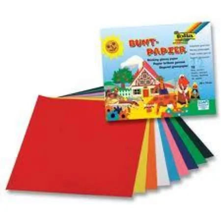 folia Glanzpapier A5/12 Blatt