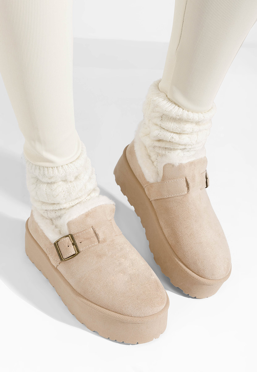 Sabots femme beige Myrl