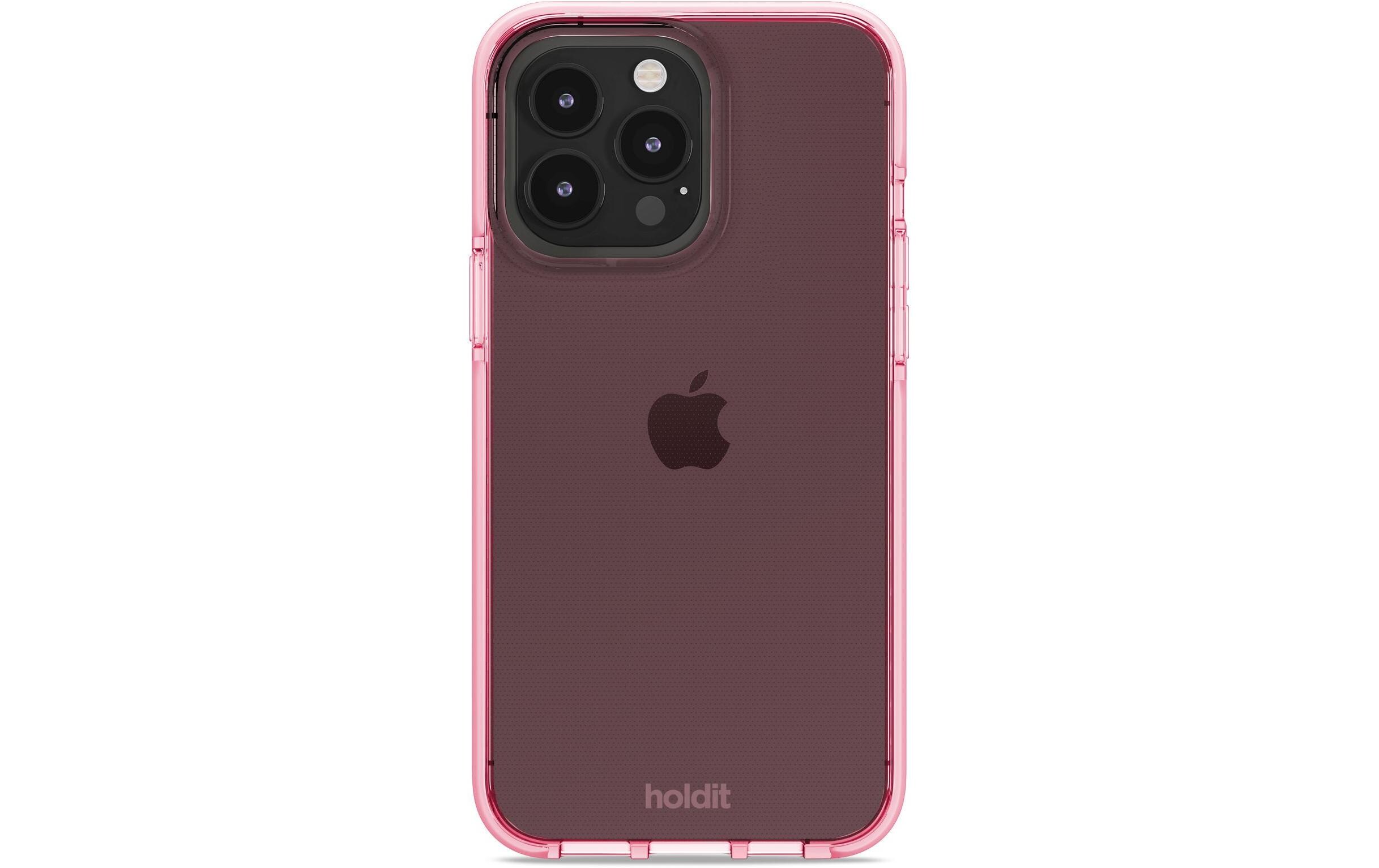 Back Cover Seethru iPhone 14 Pro Max PinkStilvolle Schutzhülle für das Apple iPhone 14 Pro Max