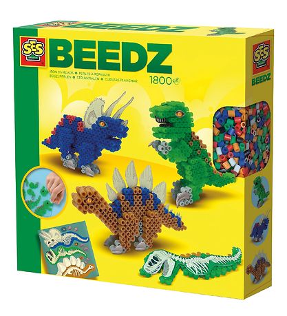 SES Creative Beedz Perles?t - 1800 stk - Dinosaurer