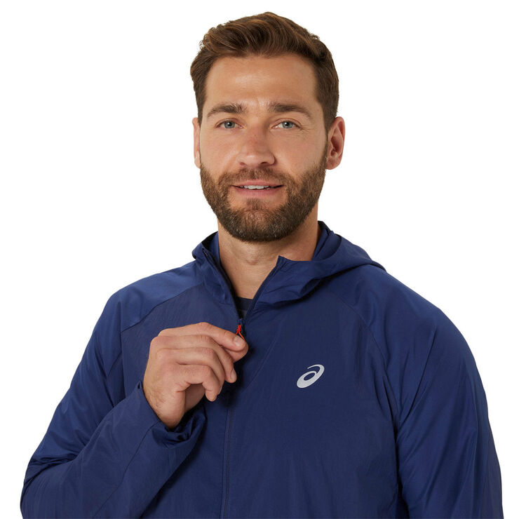 Asics Road Packable Løbejakke Blå