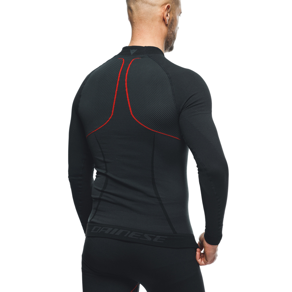 Dainese - T-shirt Thermique Thermo LS Noir / Rouge