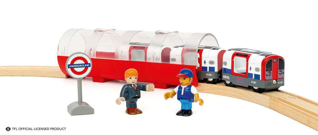 BRIO Spiel Londoner U-Bahn mit Licht und Sound