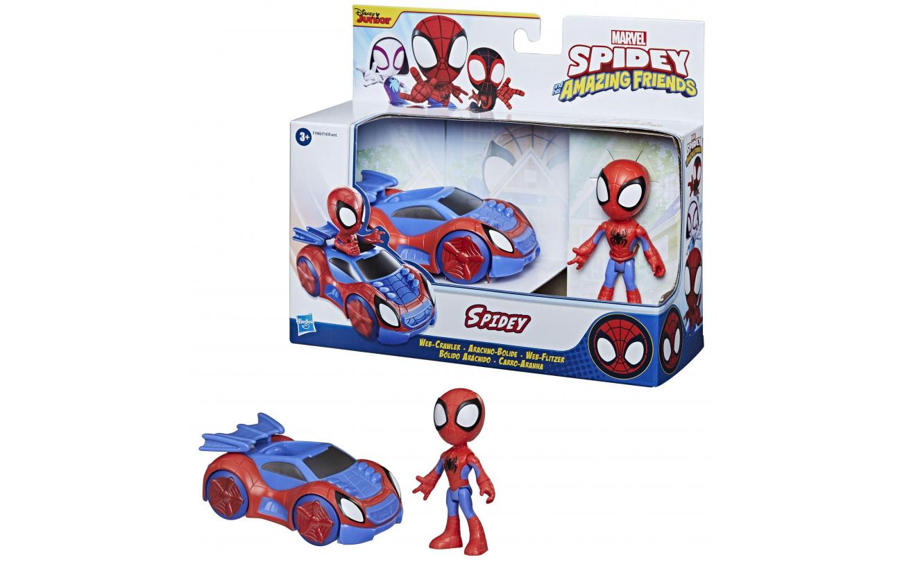 Marvel Spidey and his Amazing Friends Auto met figuur