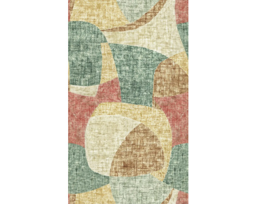 Vliesbehang 46958 Smart Art Gallery Graphic beige groen rood 3-delige set 159 x 270 cm