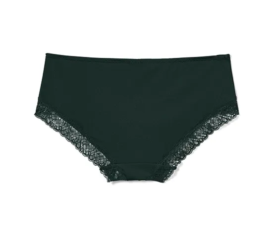 2 Pantys, dunkelgrün
