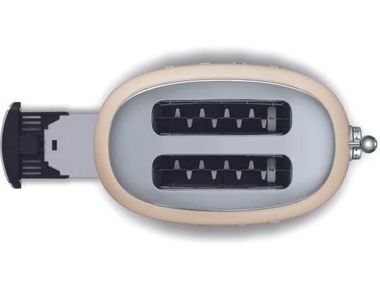 SMEG - Grille pain TSF01CREU 2 tranches Crème