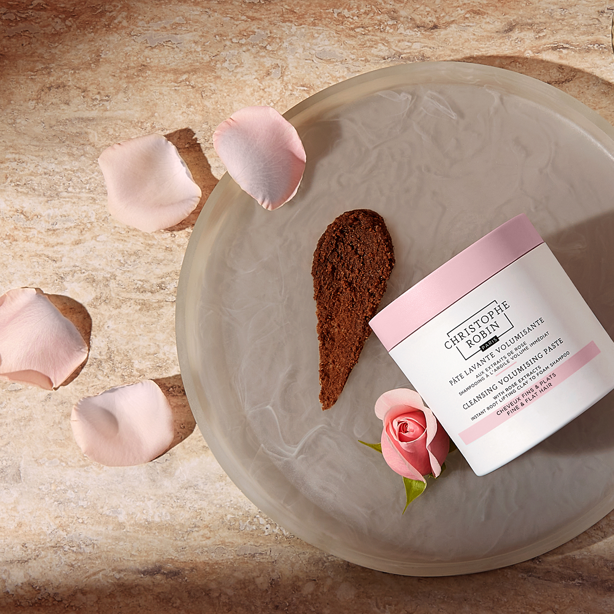 Cleansing Volumizing Paste with Rose 250ml